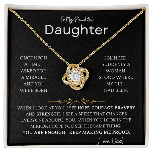 Many Good Traits Daughter Necklace Gift for Jewelry | Gifting2Go