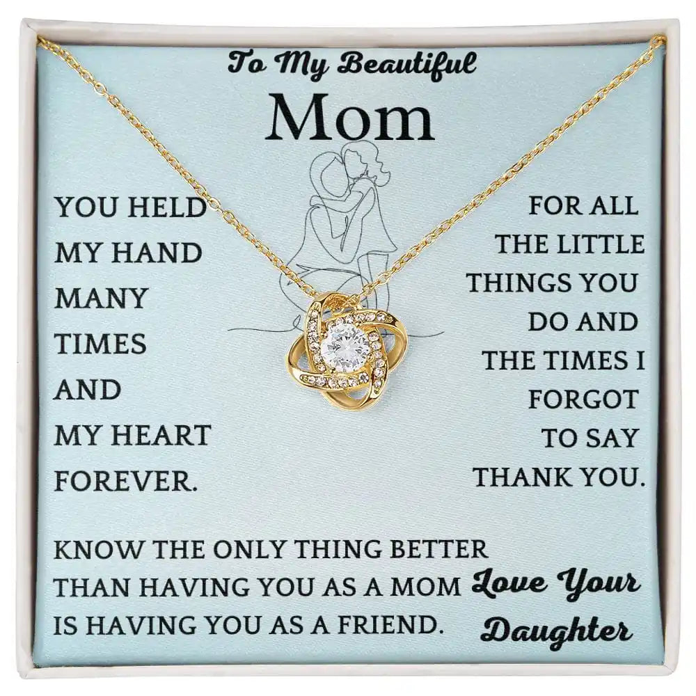 Mom As Friend Necklace Gift Gift for Jewelry | Gifting2Go