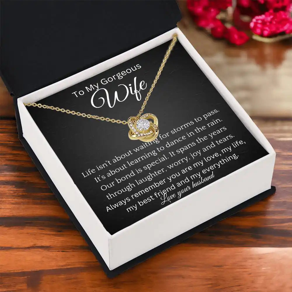 My Everything Necklace Gift For Wife Anniversary Birthday Christmas Present For Women Gift for Jewelry | Gifting2Go