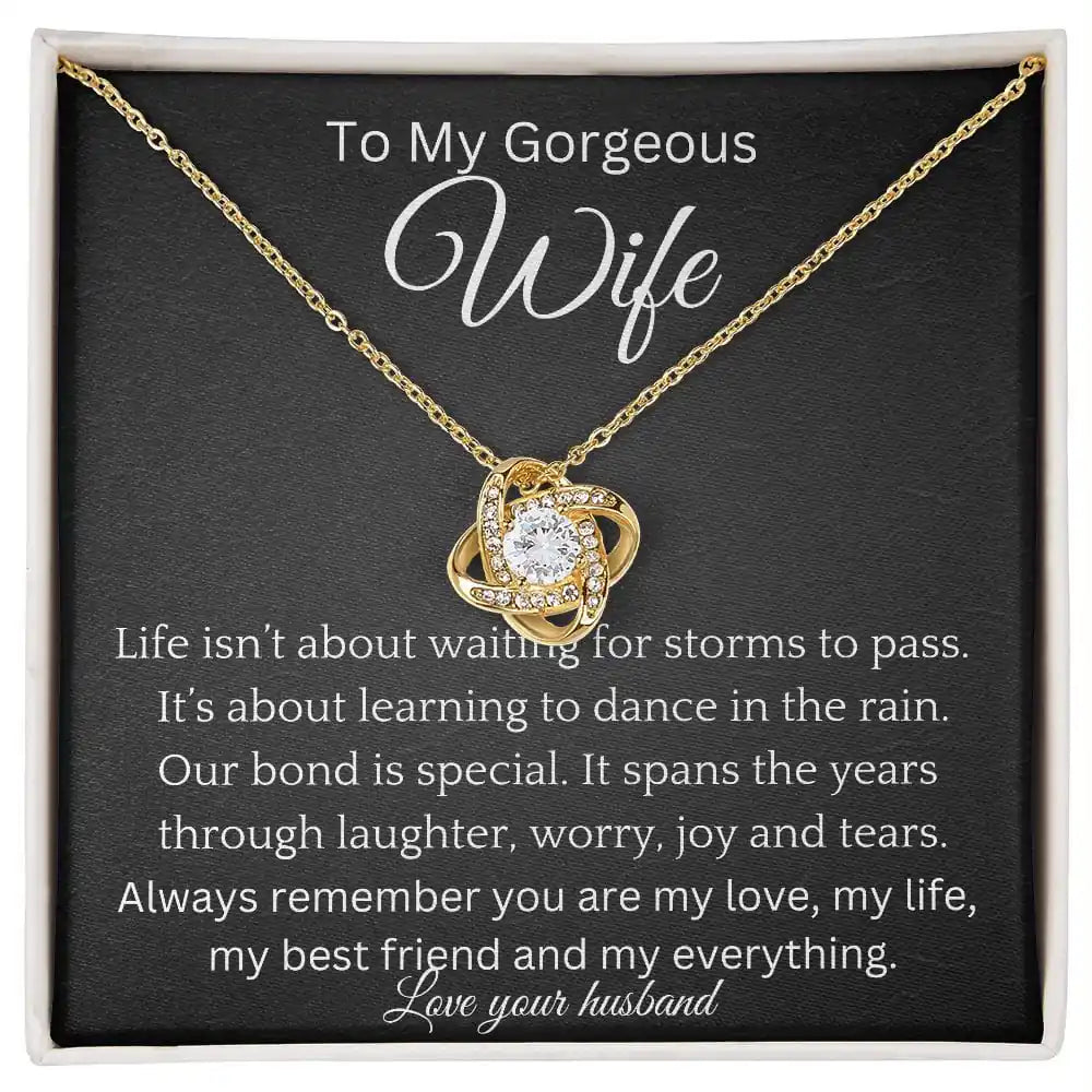 My Everything Necklace Gift For Wife Anniversary Birthday Christmas Present For Women Gift for Jewelry | Gifting2Go