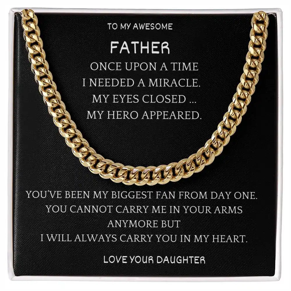 My Hero Gift For Father Gift for Jewelry | Gifting2Go