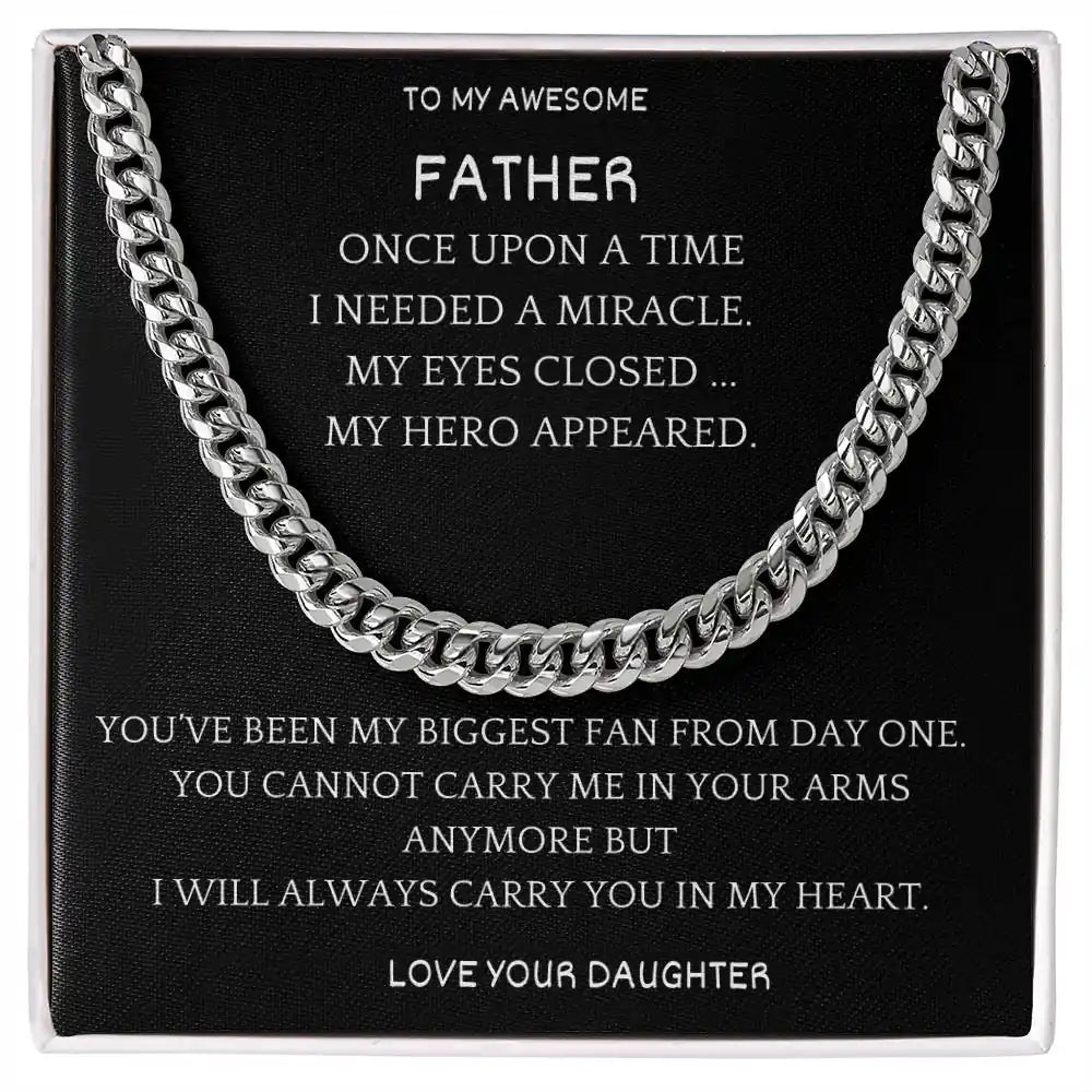 My Hero Gift For Father Gift for Jewelry | Gifting2Go