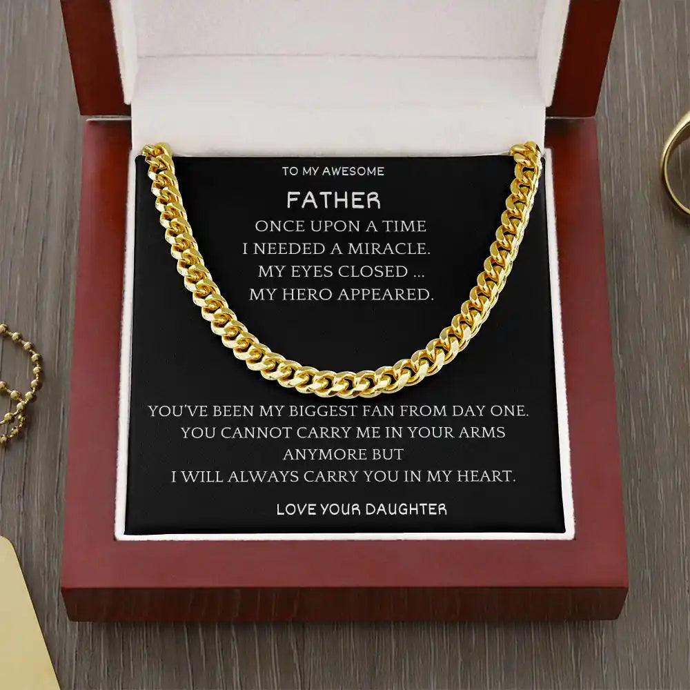 My Hero Gift For Father Gift for Jewelry | Gifting2Go