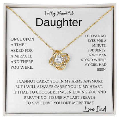 My Last Breath Daughter Necklace Gift for Jewelry | Gifting2Go