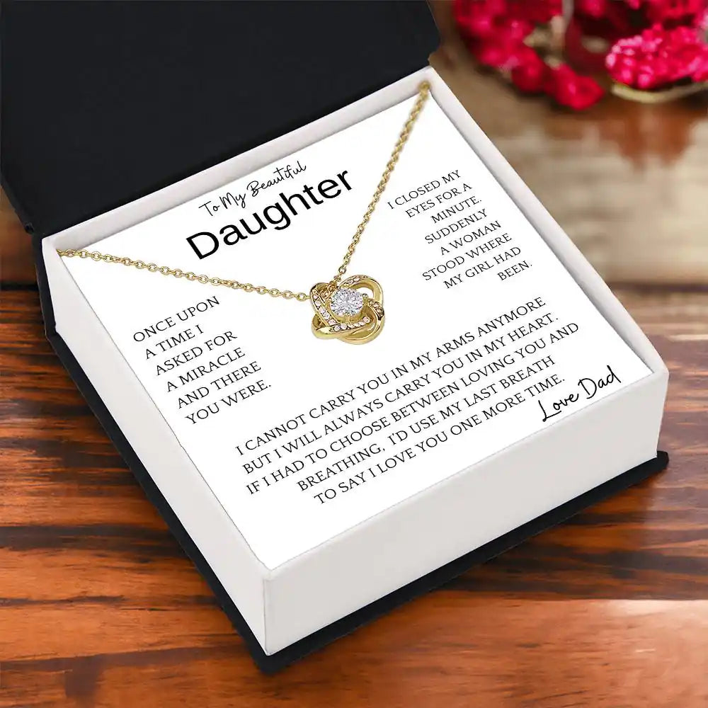 My Last Breath Daughter Necklace Gift for Jewelry | Gifting2Go