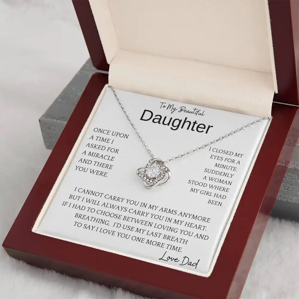 My Last Breath Daughter Necklace Gift for Jewelry | Gifting2Go