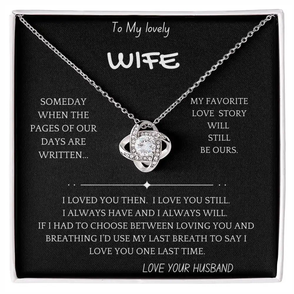 My Last Breath Wife Necklace Gift for Jewelry | Gifting2Go