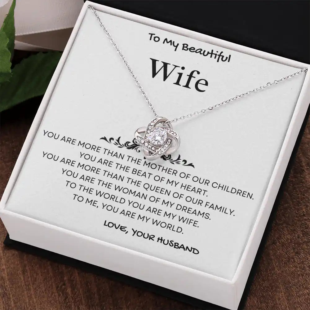 My World Wife Necklace Gift for Jewelry | Gifting2Go