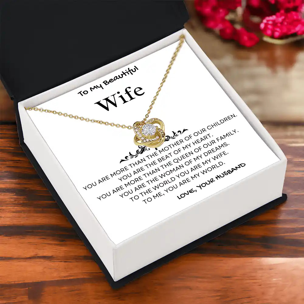 My World Wife Necklace Gift for Jewelry | Gifting2Go