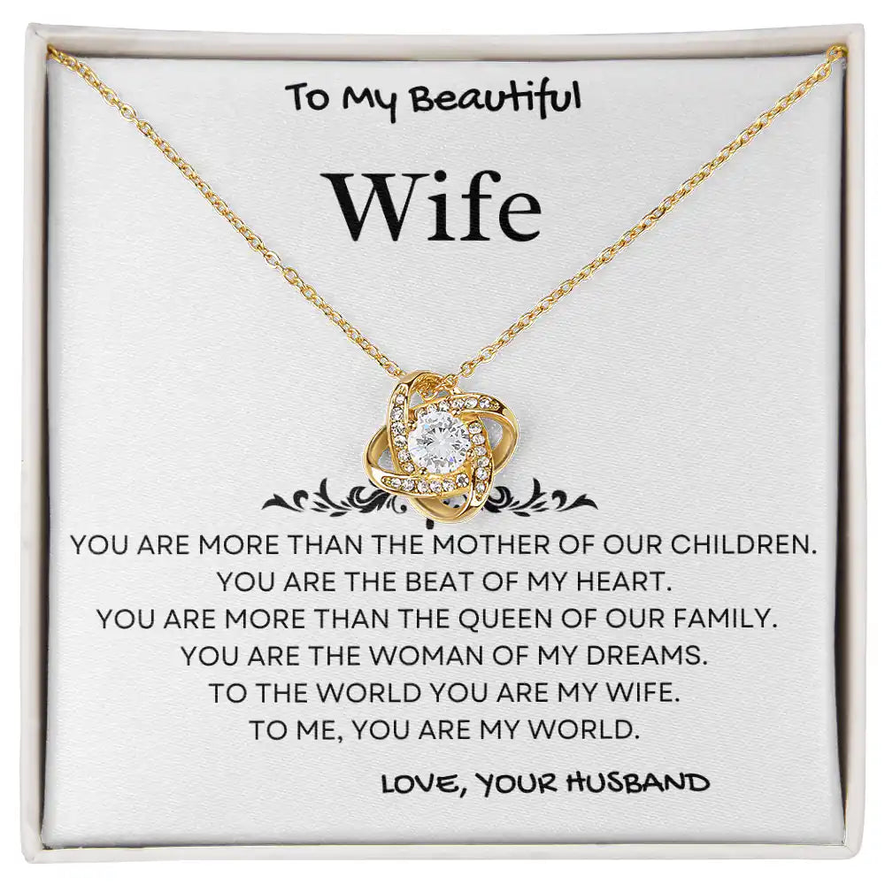 My World Wife Necklace Gift for Jewelry | Gifting2Go