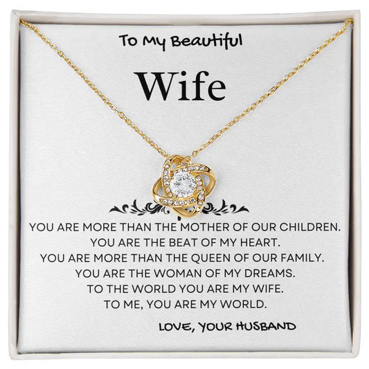 My World Wife Necklace Gift for Jewelry | Gifting2Go