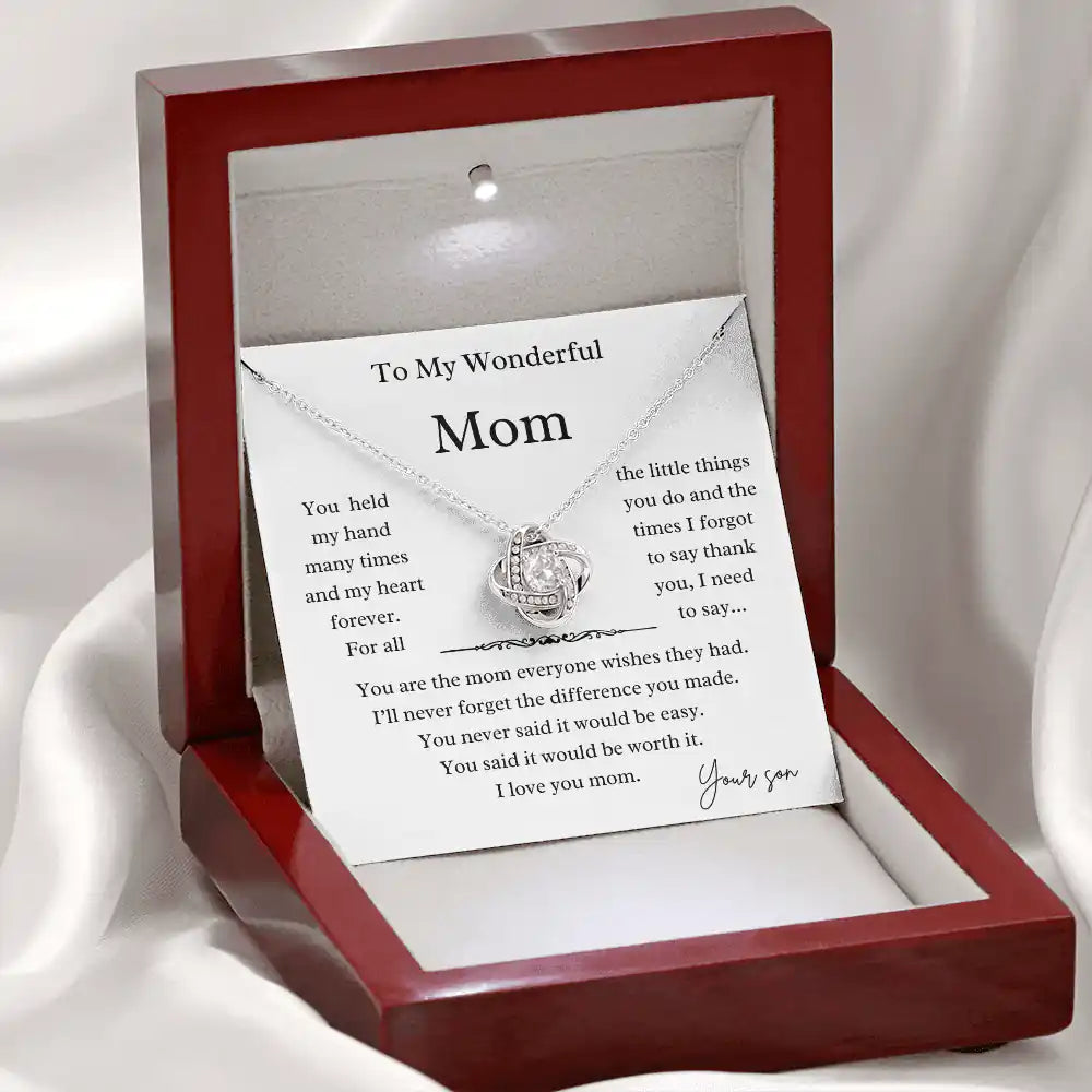Need To Say Mom Necklace Gift for Jewelry | Gifting2Go