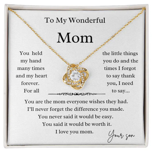Need To Say Mom Necklace Gift for Jewelry | Gifting2Go