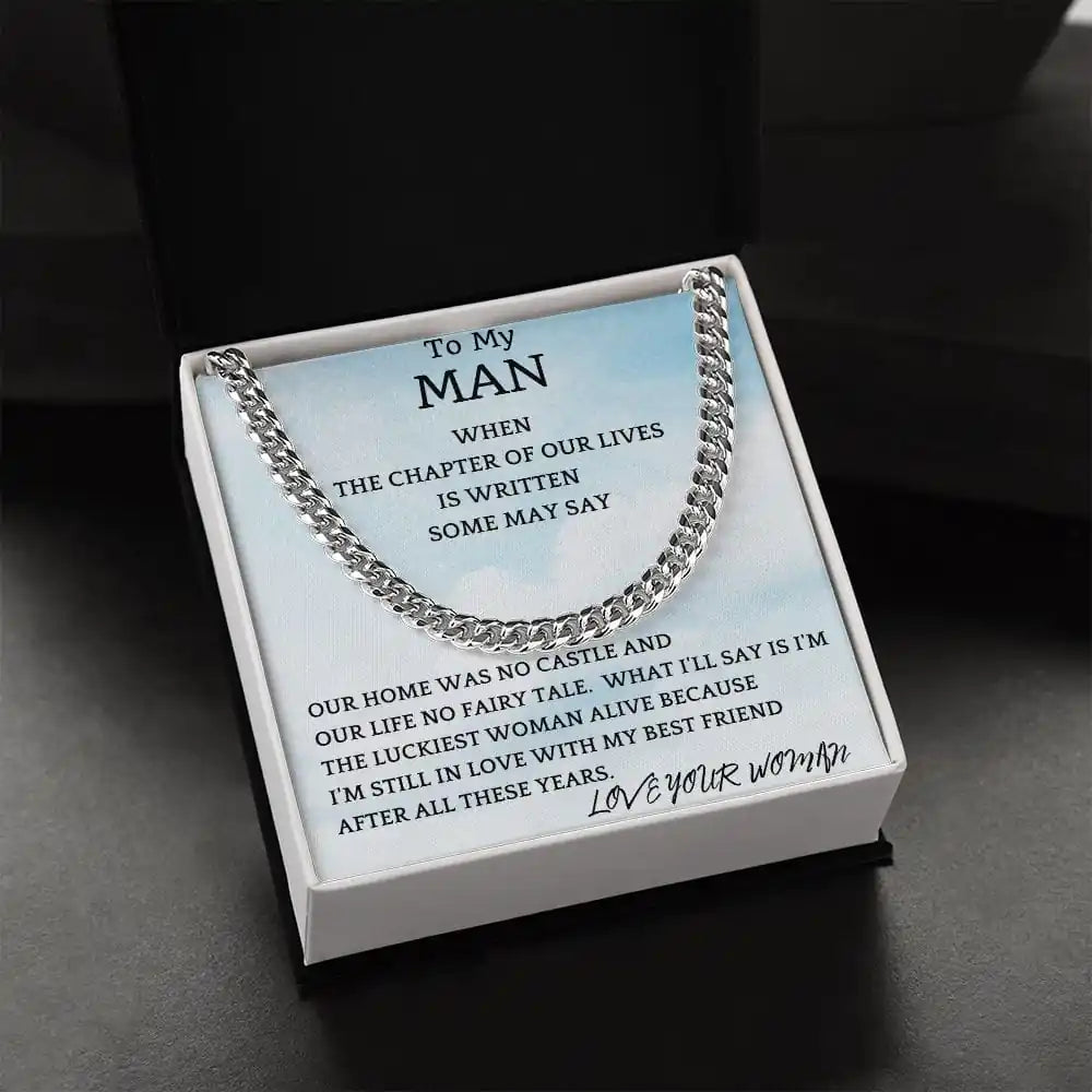 No Castle Cuban Chain Gift For Men Gift for Jewelry | Gifting2Go