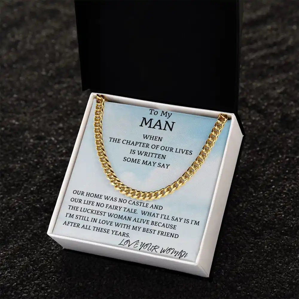 No Castle Cuban Chain Gift For Men Gift for Jewelry | Gifting2Go