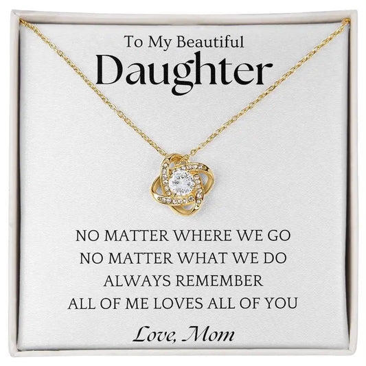 No Matter Necklace Gift For Daughter Birthday Graduation Christmas Present For Girls Gift for Jewelry | Gifting2Go