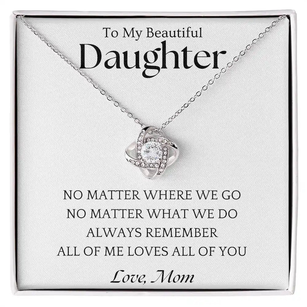 No Matter Necklace Gift For Daughter Birthday Graduation Christmas Present For Girls Gift for Jewelry | Gifting2Go
