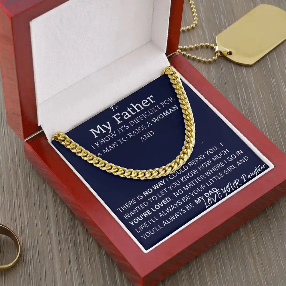 No Way Cuban Chain Gift For Dad Gift for Jewelry | Gifting2Go
