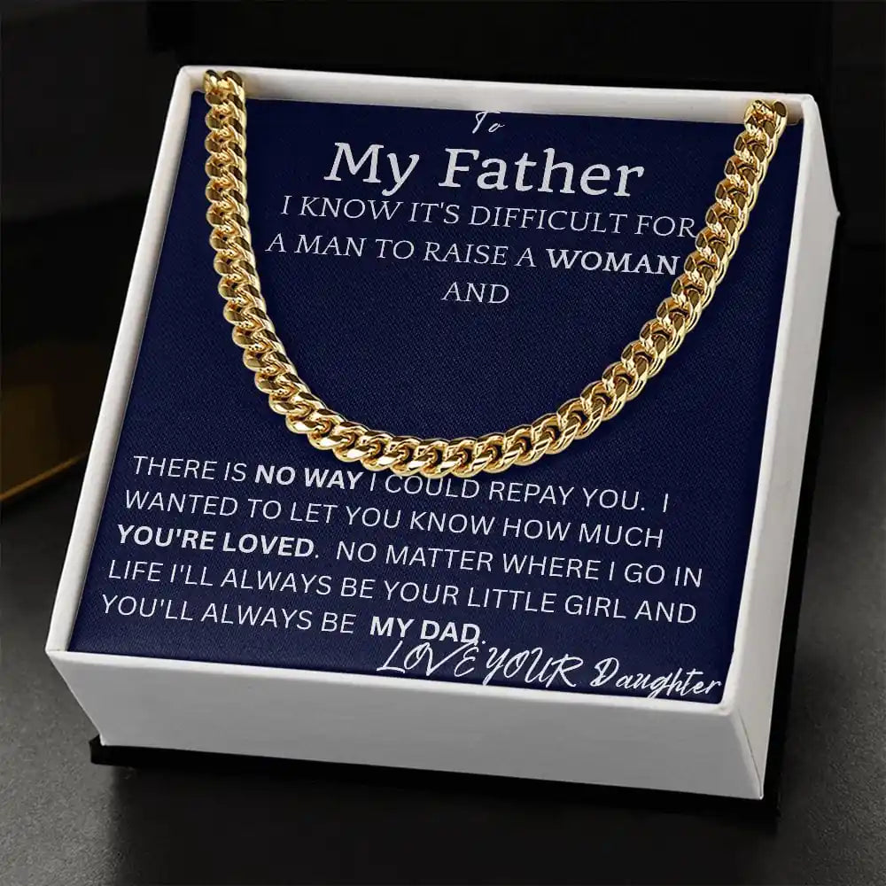 No Way Cuban Chain Gift For Dad Gift for Jewelry | Gifting2Go