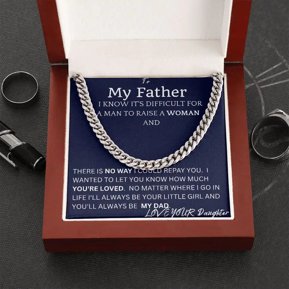 No Way Cuban Chain Gift For Dad Gift for Jewelry | Gifting2Go