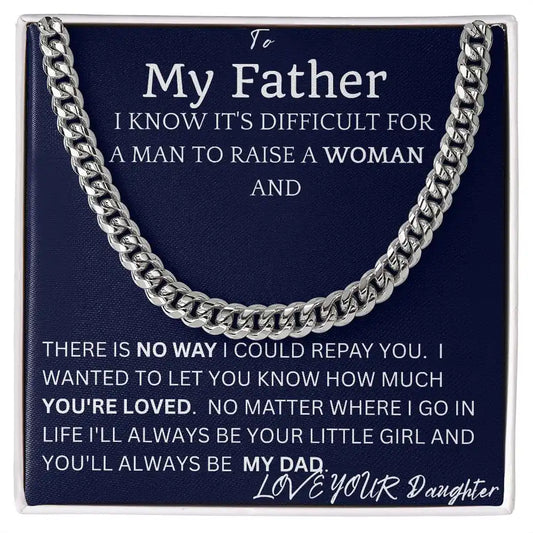 No Way Cuban Chain Gift For Dad Gift for Jewelry | Gifting2Go