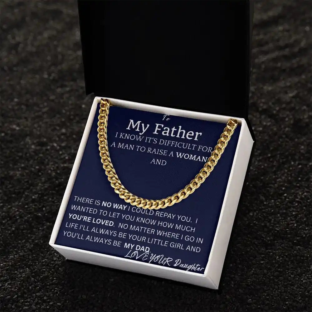 No Way Cuban Chain Gift For Dad Gift for Jewelry | Gifting2Go