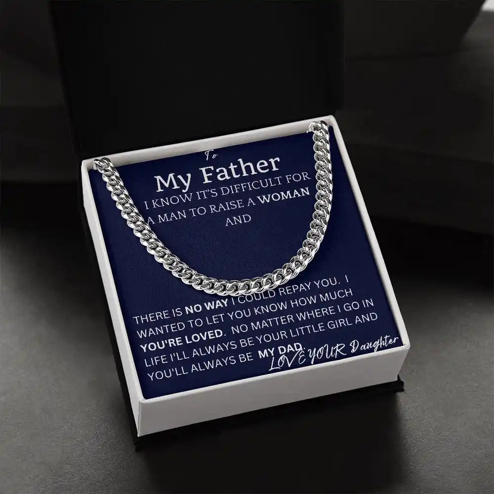 No Way Cuban Chain Gift For Dad Gift for Jewelry | Gifting2Go