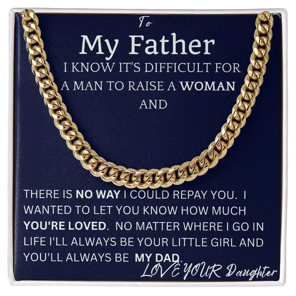 No Way Cuban Chain Gift For Dad Gift for Jewelry | Gifting2Go