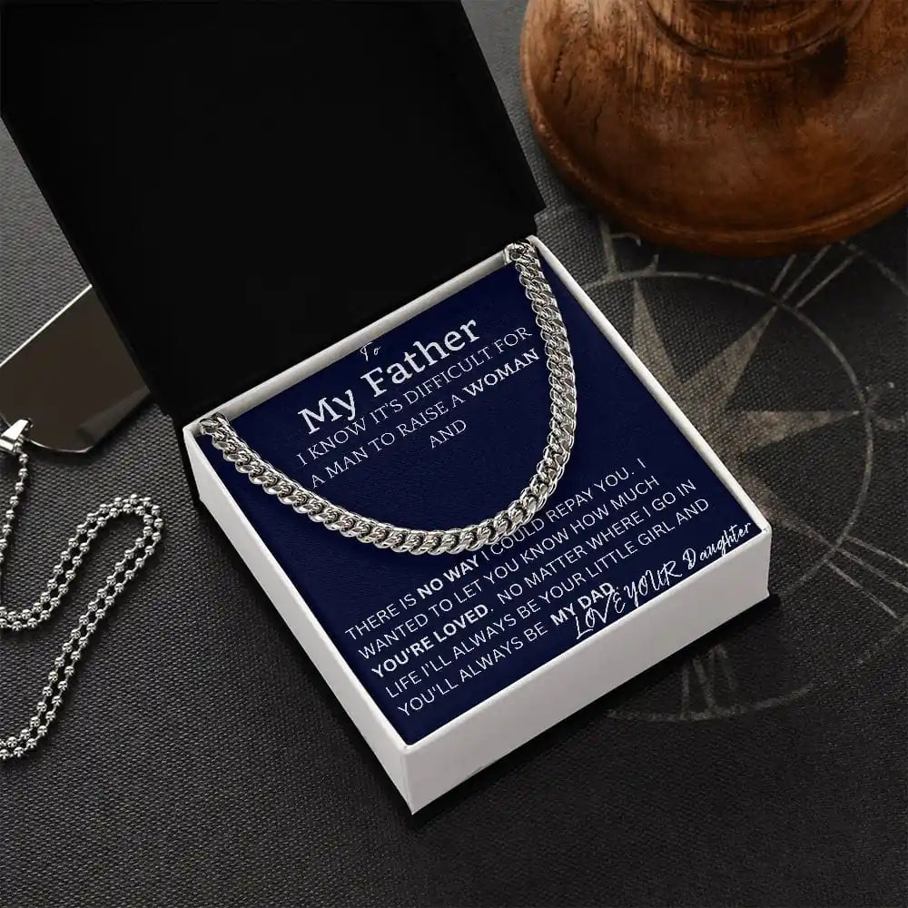 No Way Cuban Chain Gift For Dad Gift for Jewelry | Gifting2Go