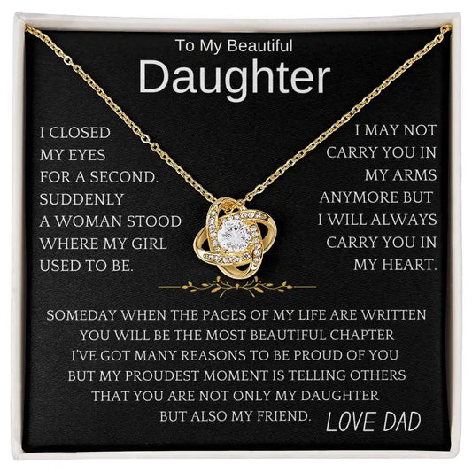Not Only My Daughter Necklace From Dad Gift for Jewelry | Gifting2Go