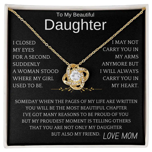Not Only My Daughter Necklace From Mom Gift for Jewelry | Gifting2Go