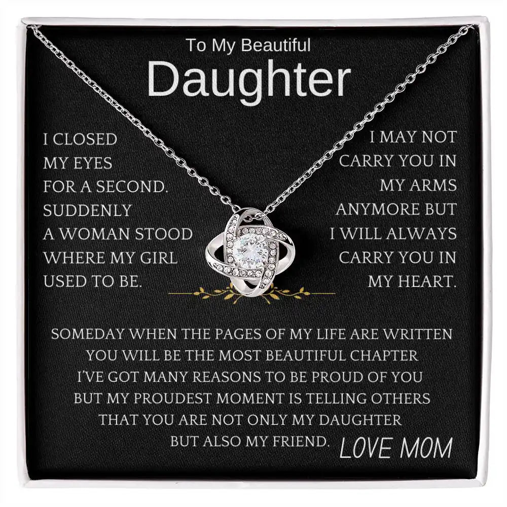 Not Only My Daughter Necklace From Mom Gift for Jewelry | Gifting2Go
