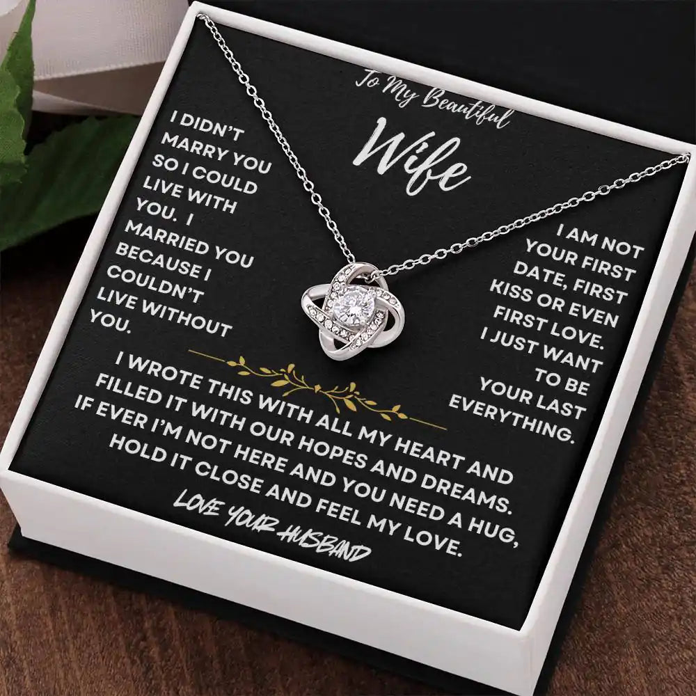 Not Without You Necklace Gift For Wife Gift for Jewelry | Gifting2Go