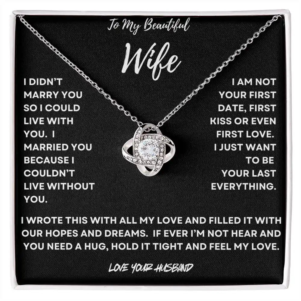 Not Without You Necklace Gift For Wife Gift for Jewelry | Gifting2Go