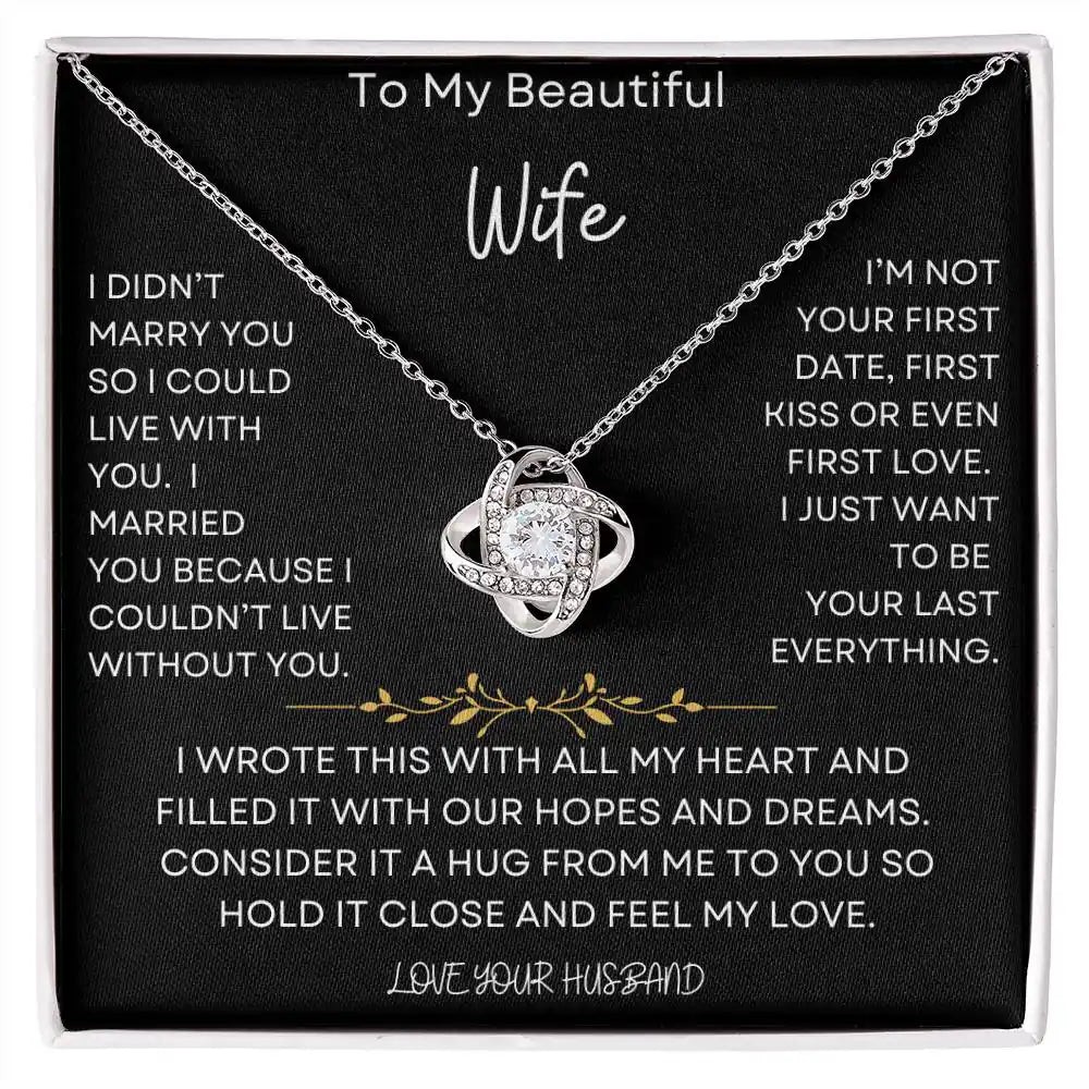 Not Without You Wife Gift Gift for Jewelry | Gifting2Go