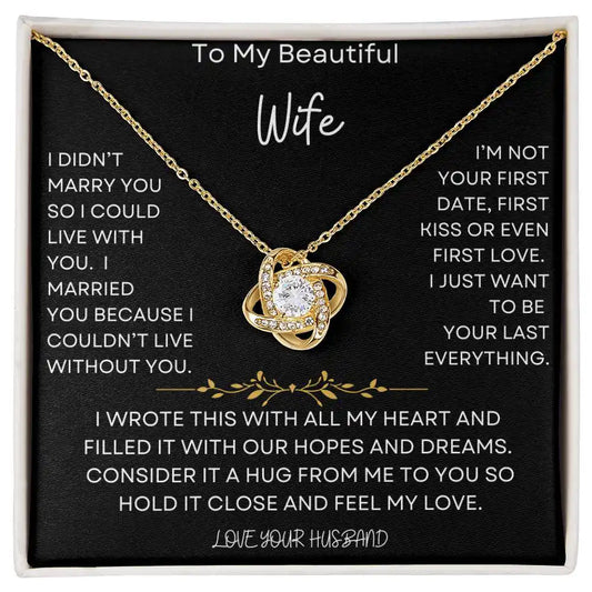 Not Without You Wife Gift Gift for Jewelry | Gifting2Go