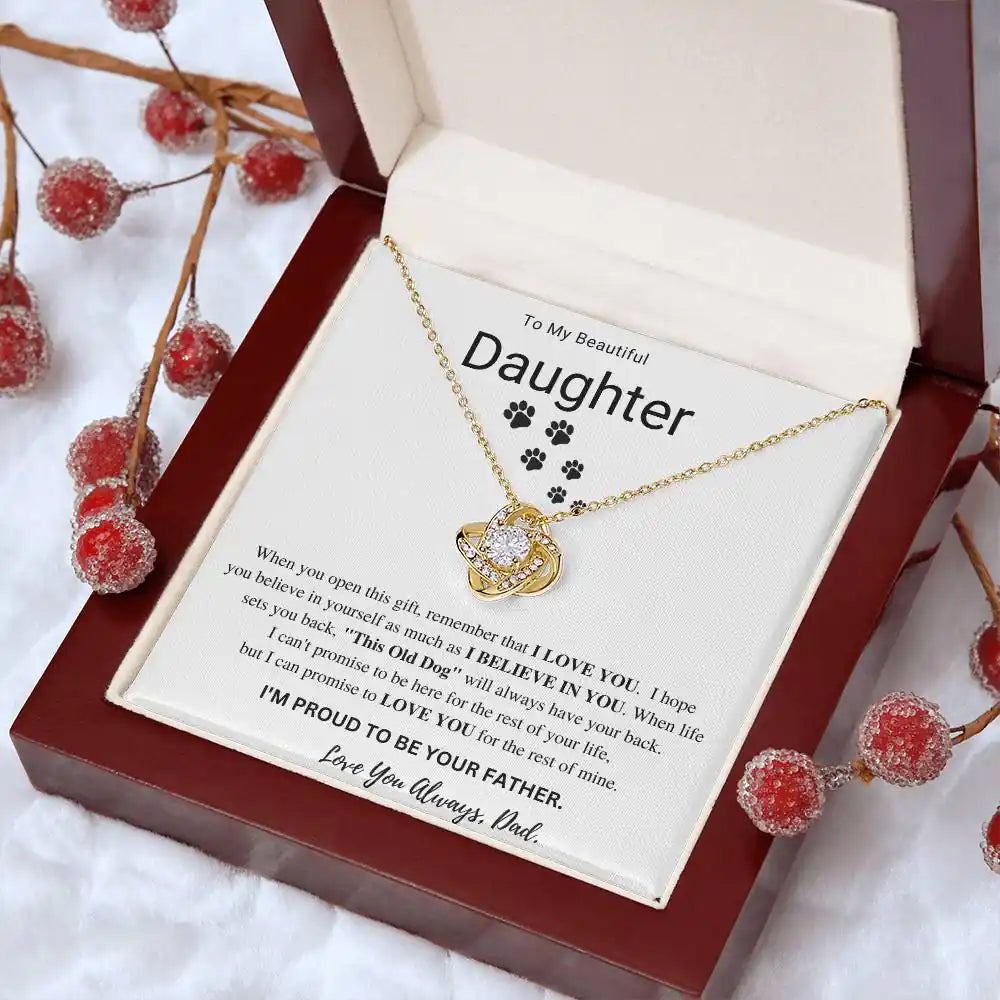 Old Dog Necklace Gift Daughter Gift for Jewelry | Gifting2Go