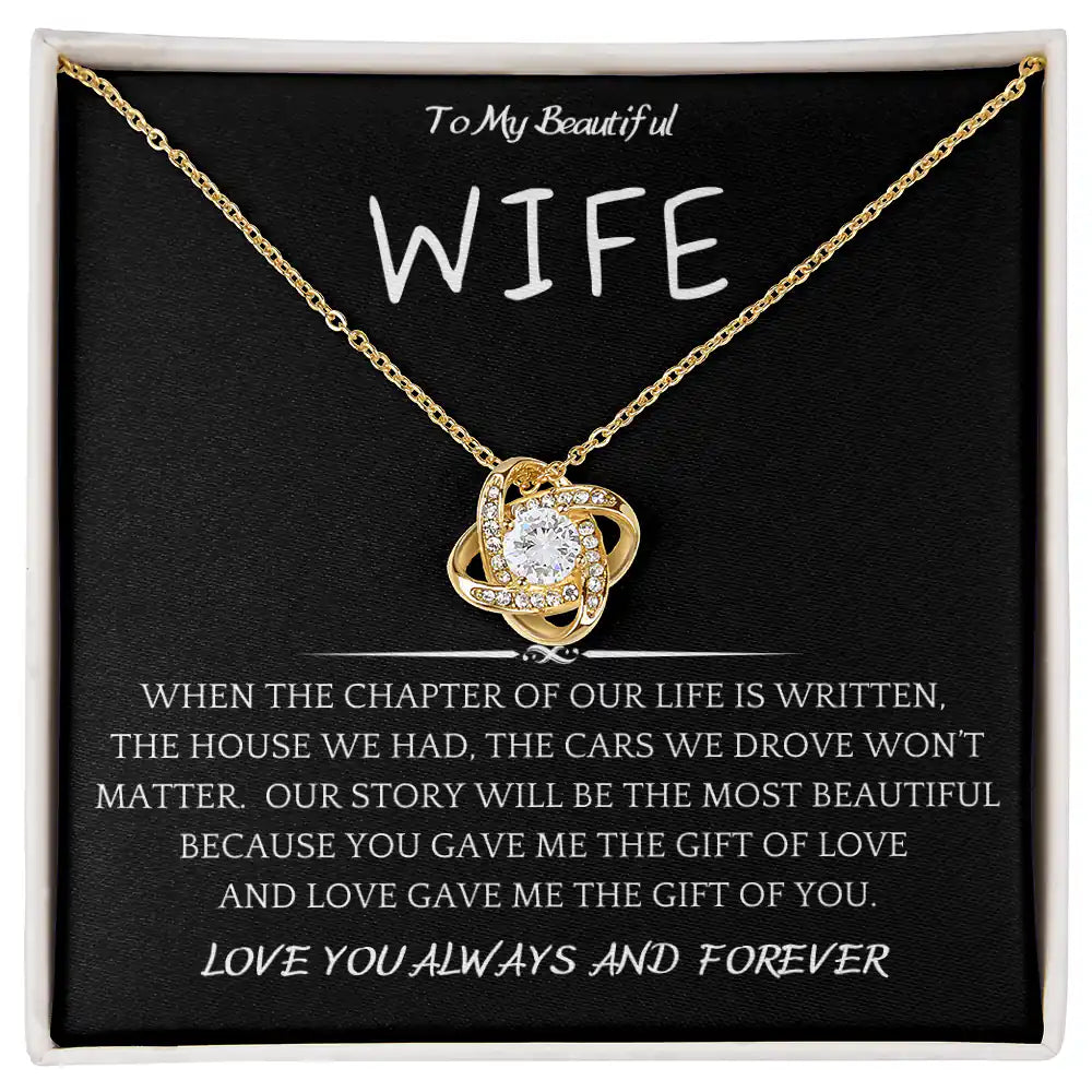 Our Story Wife Necklace Gift for Jewelry | Gifting2Go