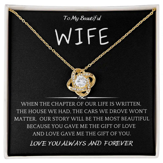 Our Story Wife Necklace Gift for Jewelry | Gifting2Go