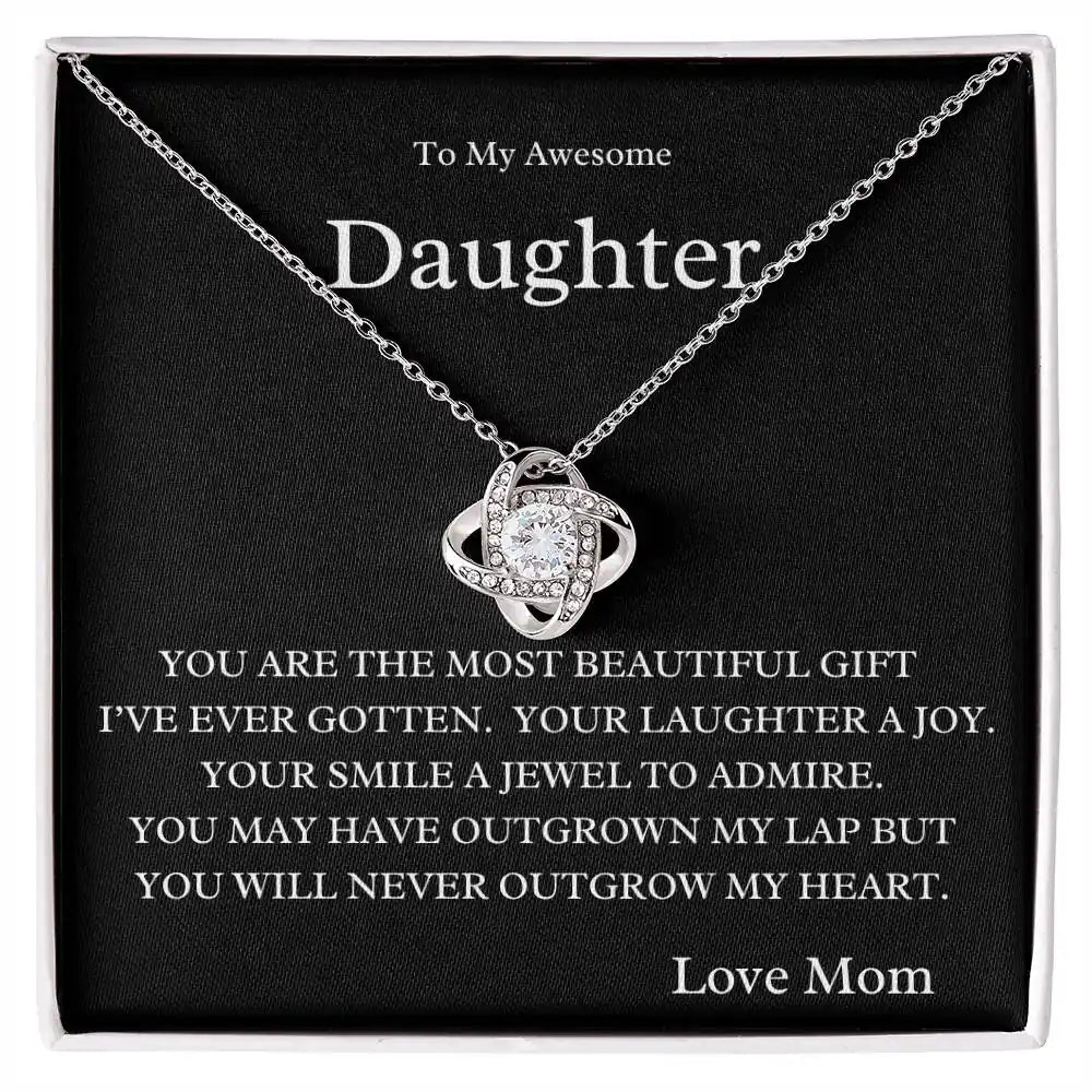 Outgrown My Lap Daughter Necklace Gift for Jewelry | Gifting2Go