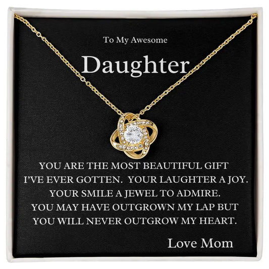 Outgrown My Lap Daughter Necklace Gift for Jewelry | Gifting2Go