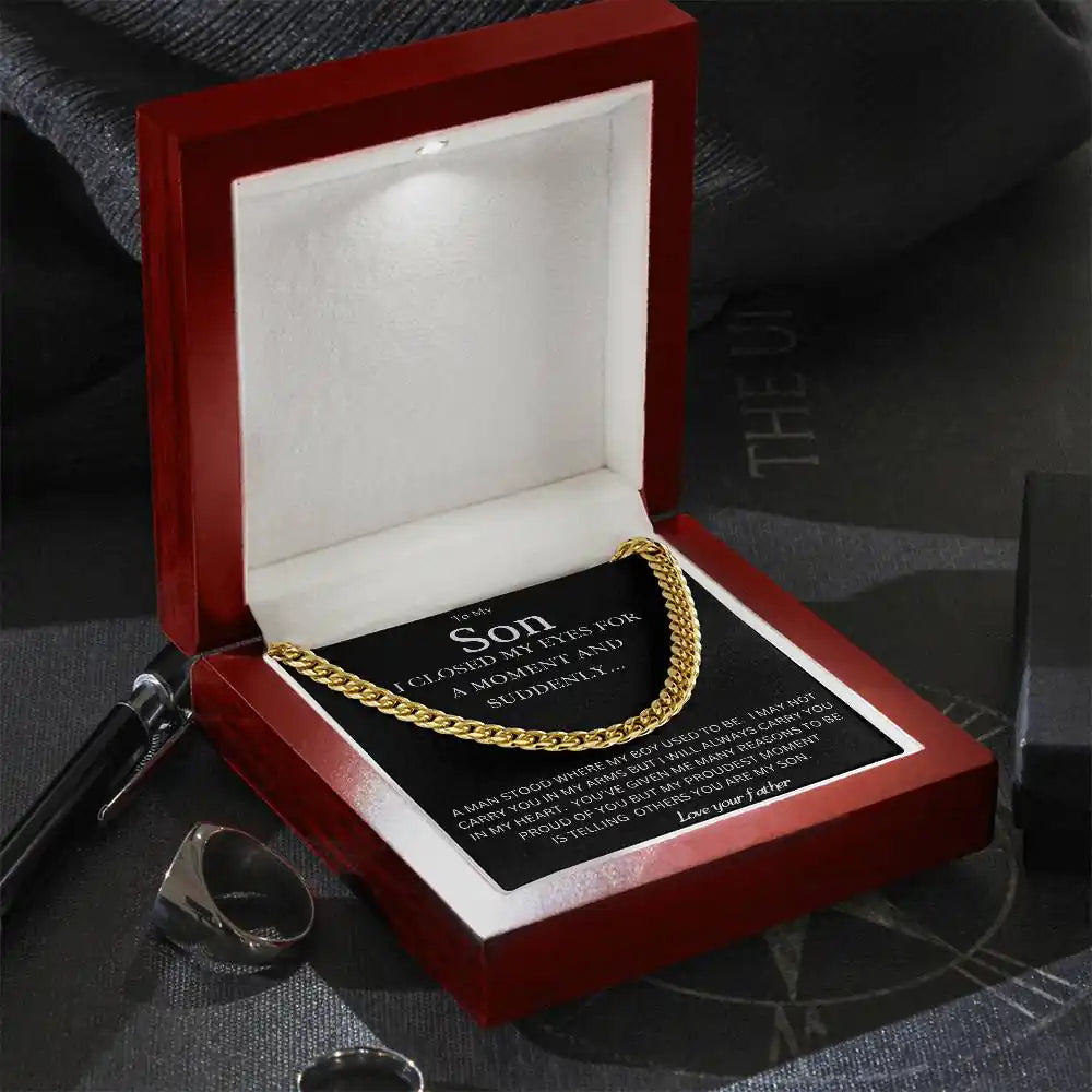 Proud To Be Your Father Son Gift Gift for Jewelry | Gifting2Go