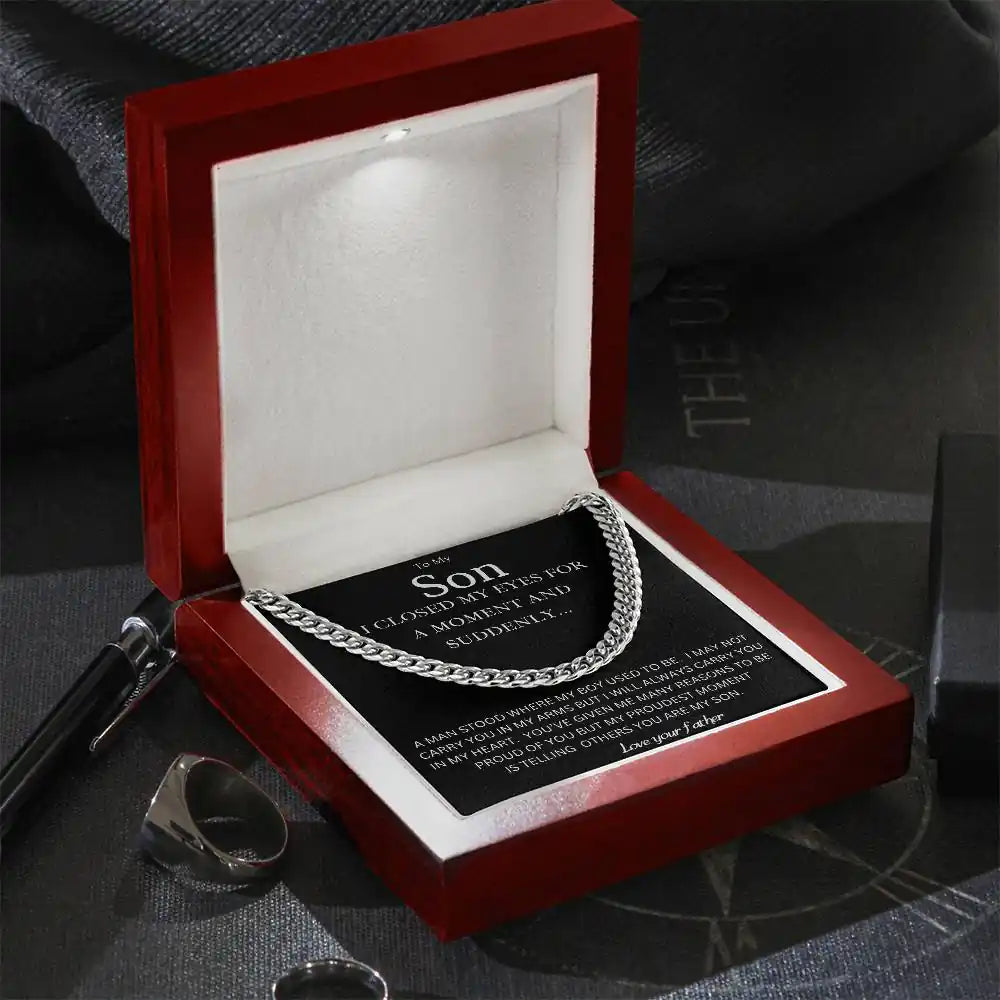 Proud To Be Your Father Son Gift Gift for Jewelry | Gifting2Go