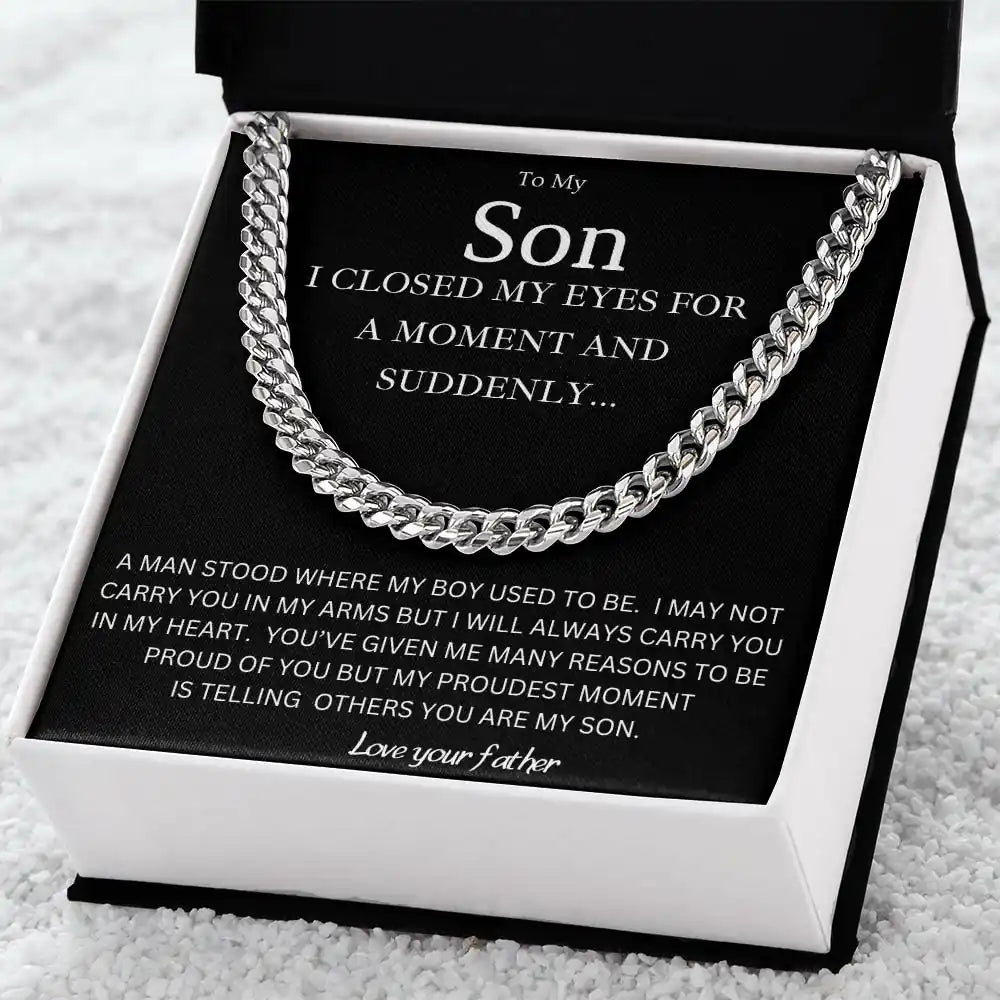 Proud To Be Your Father Son Gift Gift for Jewelry | Gifting2Go