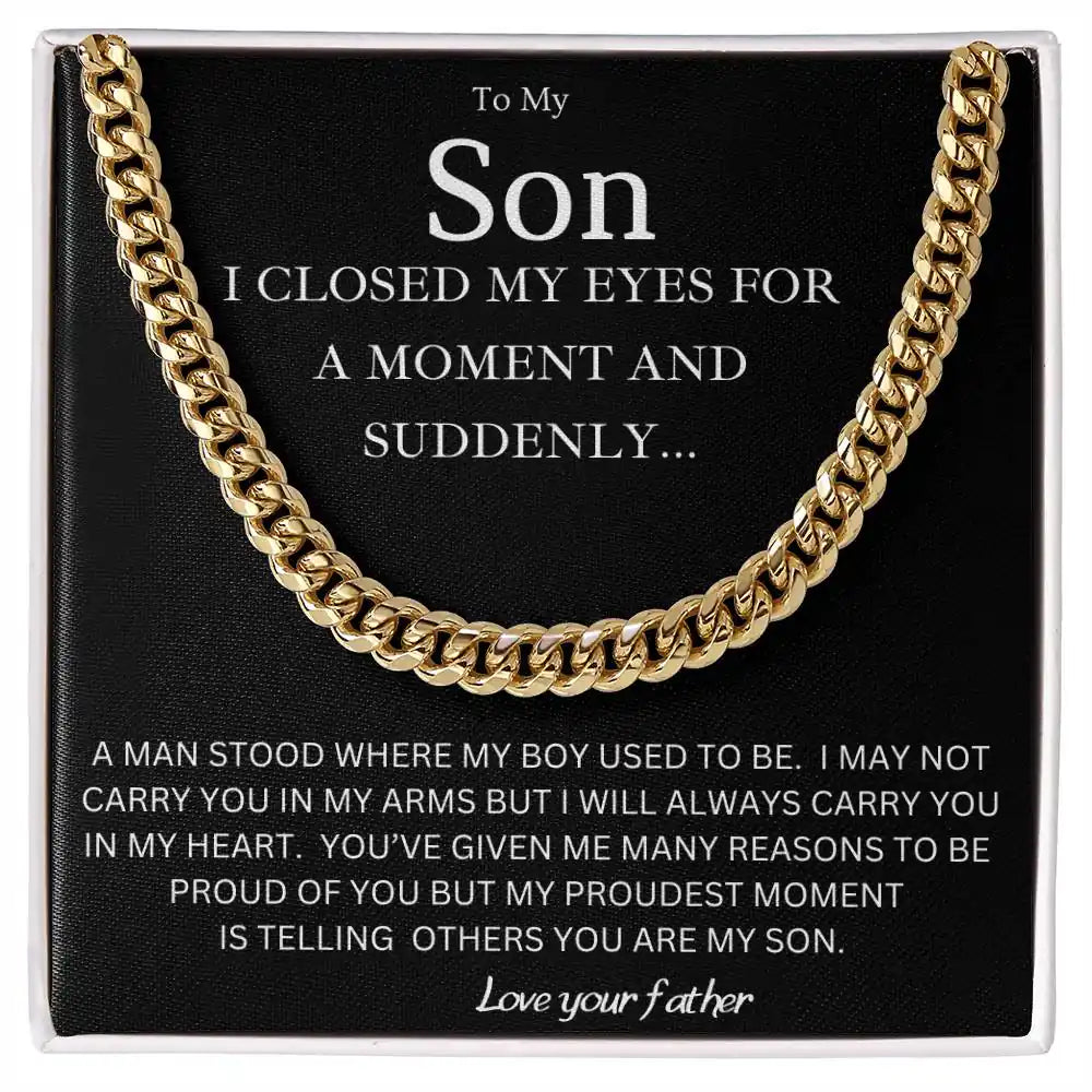 Proud To Be Your Father Son Gift Gift for Jewelry | Gifting2Go