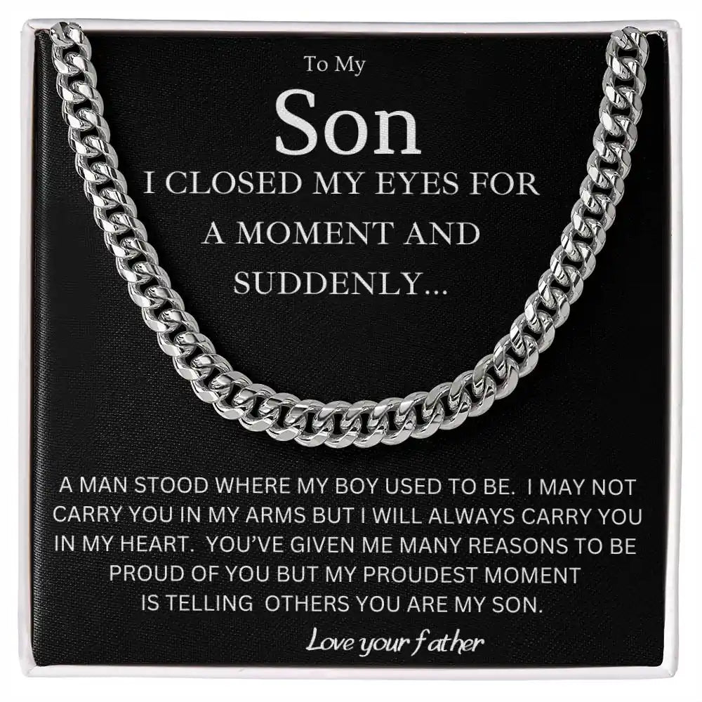 Proud To Be Your Father Son Gift Gift for Jewelry | Gifting2Go