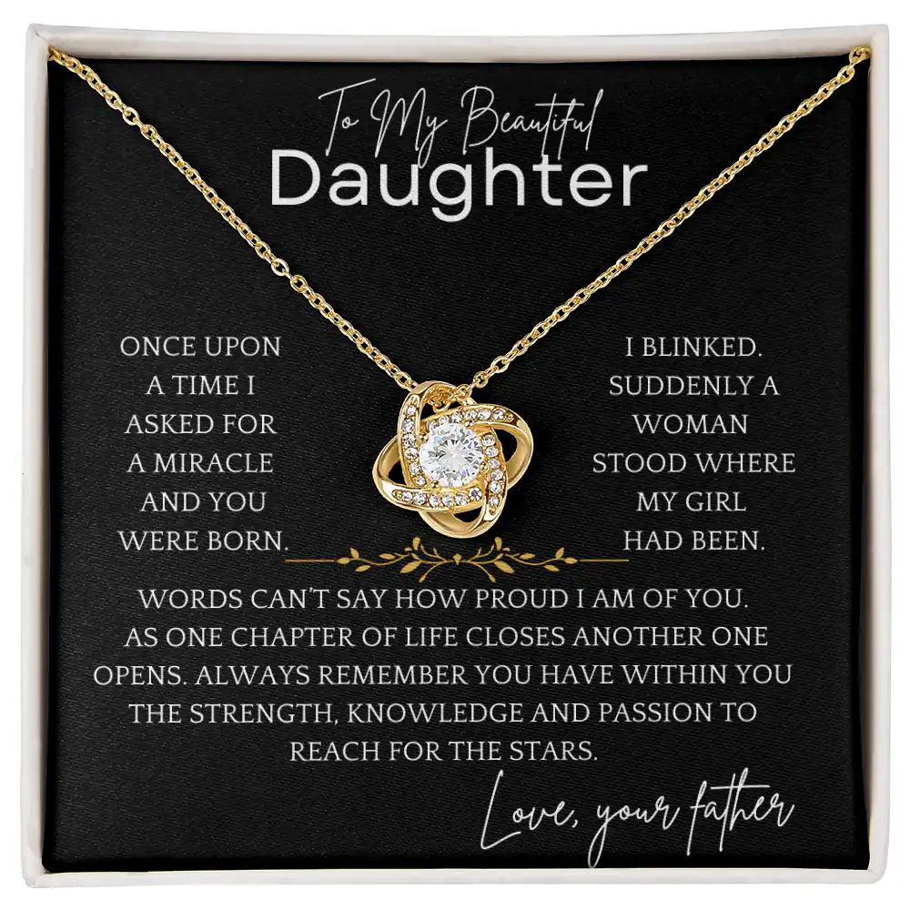 Reach For Stars Daughter Necklace Gift for Jewelry | Gifting2Go
