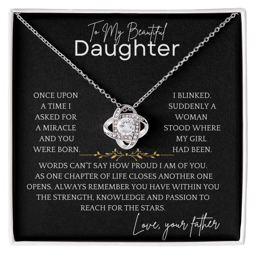 Reach For Stars Daughter Necklace Gift for Jewelry | Gifting2Go