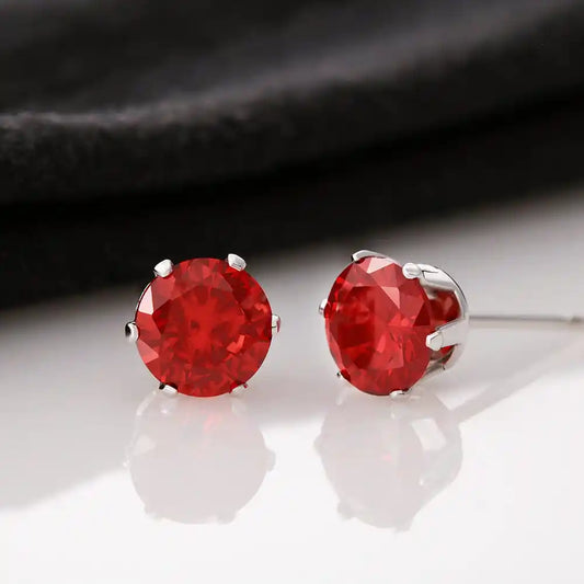 Red Cubic Zirconia Earrings Gift for Jewelry | Gifting2Go