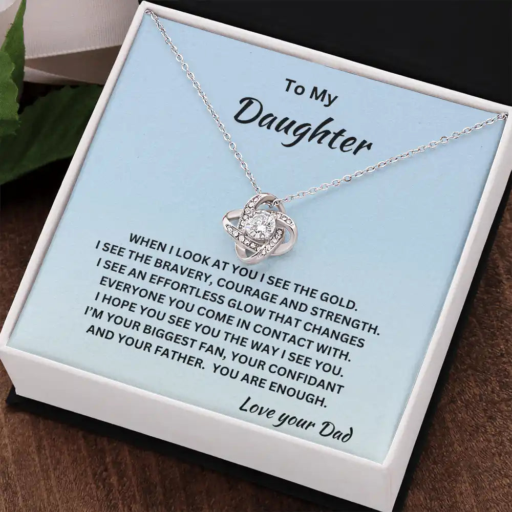 See The Glow Daughter Necklace Gift for Jewelry | Gifting2Go